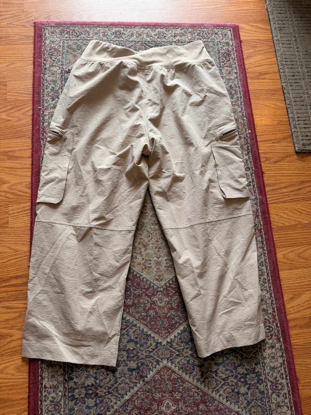 Women's Sage Collective Beige Cargo Pants - Lightweight Comfort